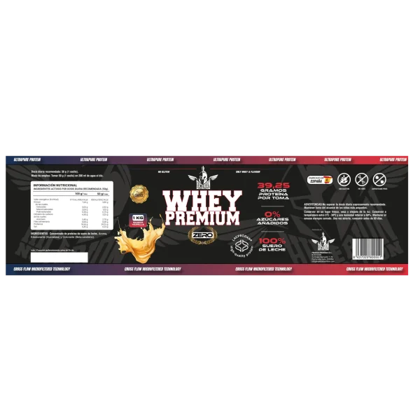 HIPERION™ WHEY  PREMIUM ZERO 1kg - Imagen 3