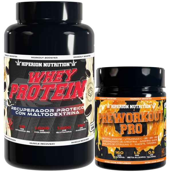 PACK PRE WORKOUT + POST WORKOUT